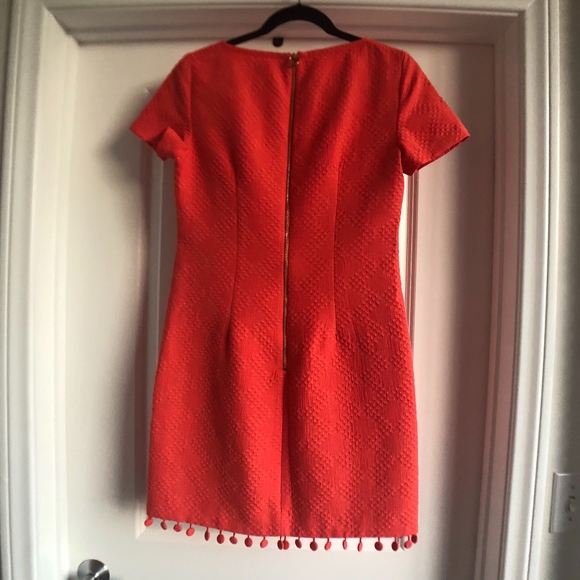 Trina Turk Eyelet Short Sleeve Shift Dress - Picture 3 of 5